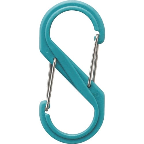 光 S型カラビナ大ターコイズ
