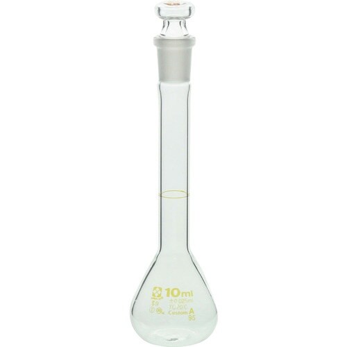 SIBATA メスフラスコ カスタムA 10mL