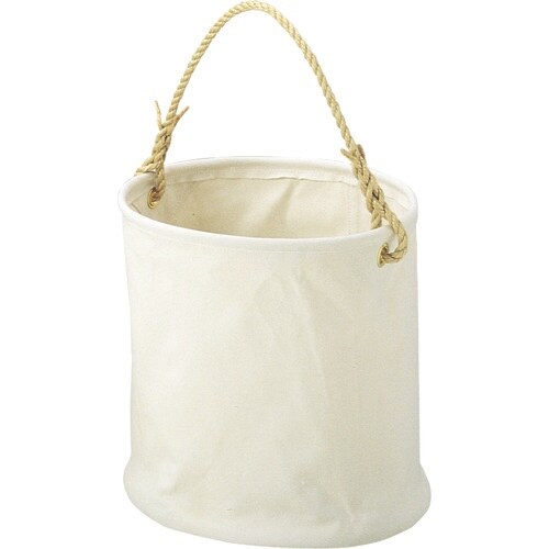 コヅチ 6号(白)帆布 電工用バケツ350パイ