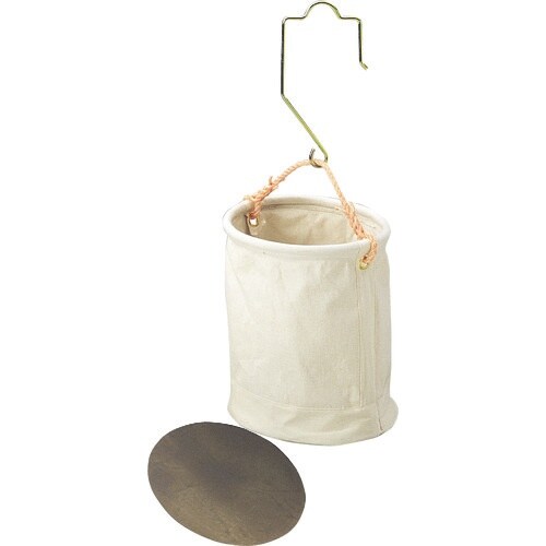 コヅチ 6号(白)帆布 強力型工具袋300パイ大型