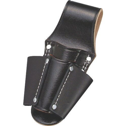 コヅチ 黒床皮ペンチ差し 2段ドライバー差し付二重