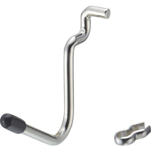 光 パンチングボード用L型フックキャップ黒