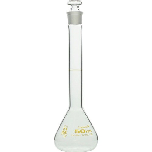 SIBATA メスフラスコ カスタムA 50mL