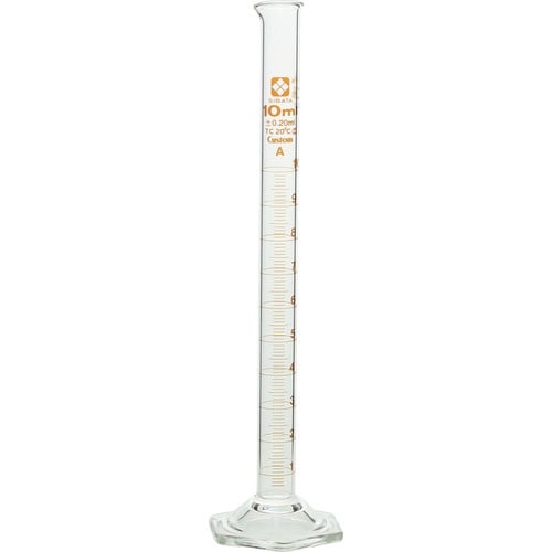 SIBATA メスシリンダー カスタムA 10mL