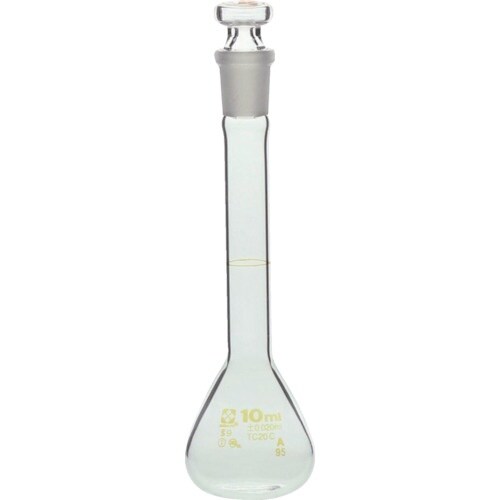 SIBATA メスフラスコ スーパーグレード 5m