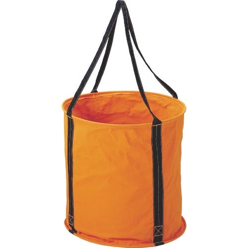 コヅチ 6号(オレンジ)防水帆布 大型電工用バケツ