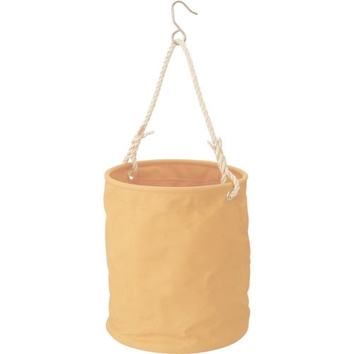 コヅチ 10号(ブラウン)防水帆布 底板付電工用バ