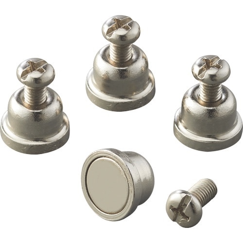 光 パンチングボード取付け用マグネット取付金具4個