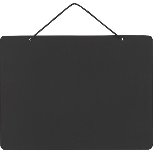 光 両面ブラックボード ひも付