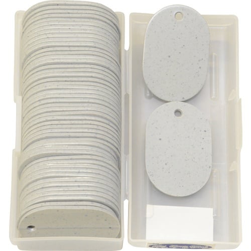 光 クロークチケット用ナンバーチケット無地 グレー