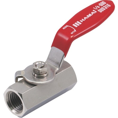 HAMAI ステンレス製ボールバルブ(レバー)