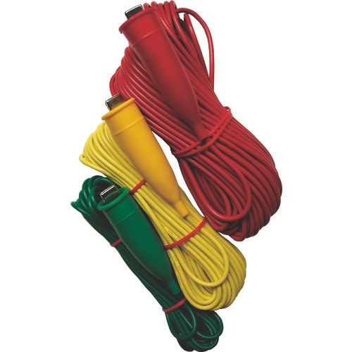 KYORITSU 精密測定用コード(赤20m 黄1