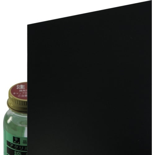 光 エンビ板 黒 0.5×910×300mm