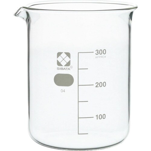 SIBATA ビーカー 目安目盛付 300mL