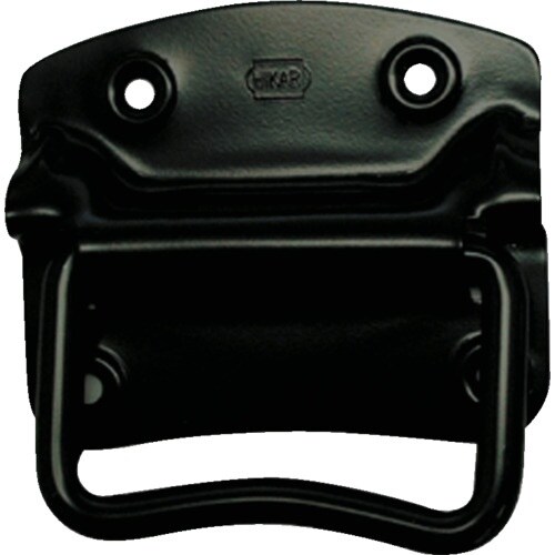 NewHikari トランク取手 鉄 電着塗装 黒