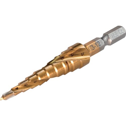 アストロプロダクツ スパイラルステップドリル 3ー