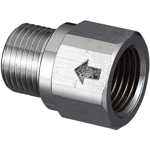 オンダ製作所 耐熱逆止弁付ニップル Rc1/2×P