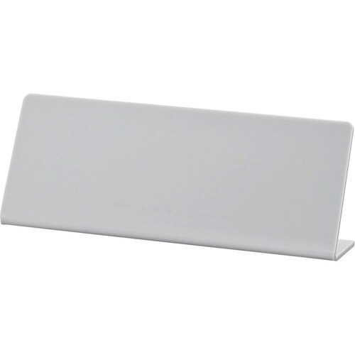 光 サインプレート 無地板 L型 アクリルグレーマ