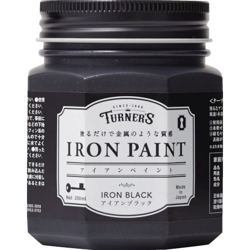 ターナー アイアンペイントアイアンブラック200M