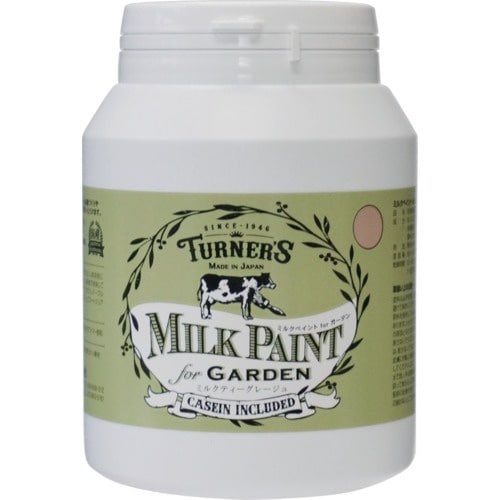 ターナー ミルクペイントガーデンミルクティーグレー