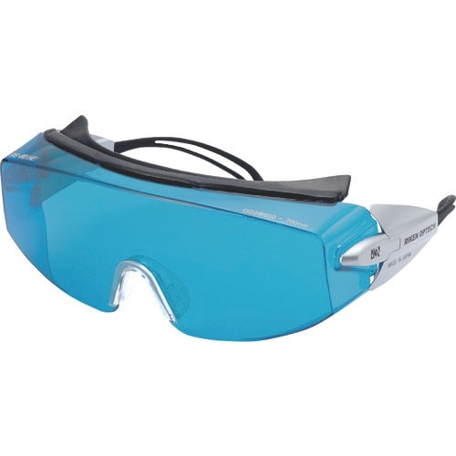 リケン レーザー用一眼型保護メガネ メガネ併用可