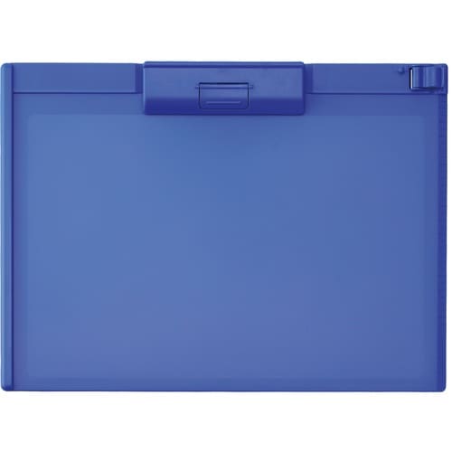 LIHIT クリップボード 青 A4/S