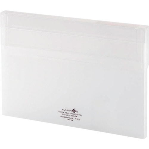 LIHIT コングレスケース 乳白 A4