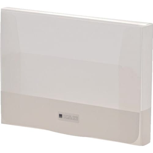 LIHIT クラッチケース ホワイト A4