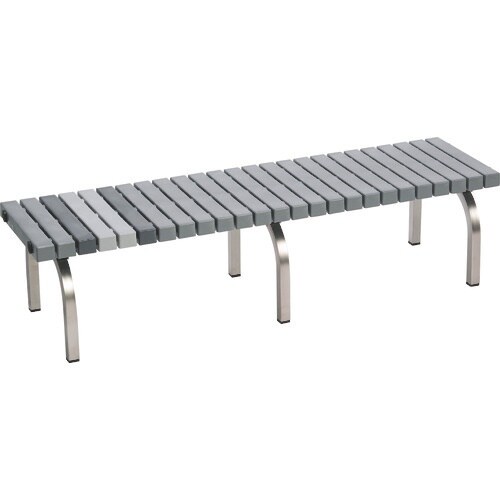 テラモト ホームベンチステン1500灰