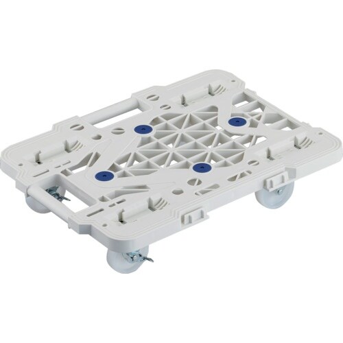 TRUSCO 樹脂製平台車 連結式ルートバン メッ