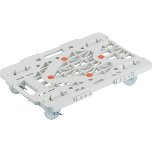 TRUSCO 樹脂製平台車 連結式ルートバン メッ