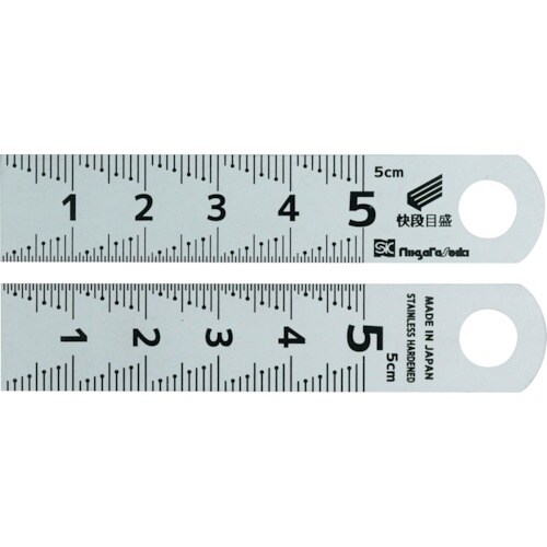 SK シルバースケール 快段目盛 50mm