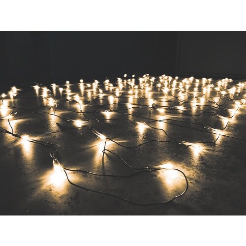 tlight LEDネットライト シャンパンゴール