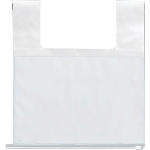 ユニット カゴ車用ワンタッチ標識 ポケット式A4横