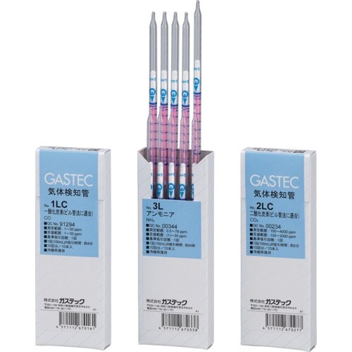 GASTEC 気体検知管4M 硫化水素 (10本入