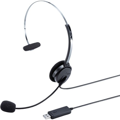 SANWA USBヘッドセット