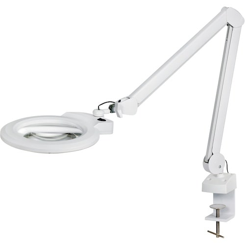 HOZAN 照明拡大鏡(クランプ取付型) LEDア