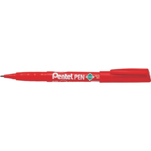 PENTEL ぺんてるペン ENMS50 赤
