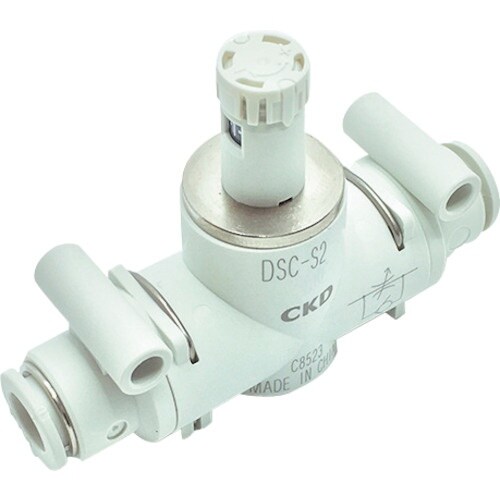 CKD ダイヤル付スピードコントローラ インライン