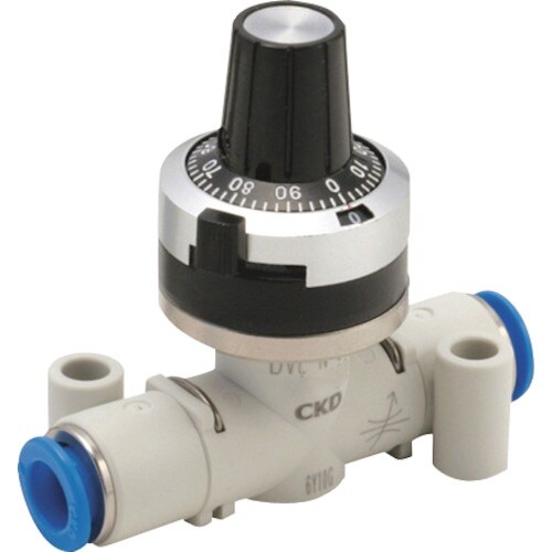 CKD ダイヤル付ニードルバルブ ニードル弁(禁油