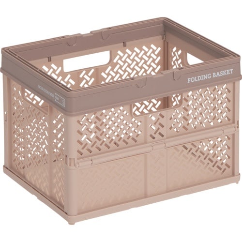 TENMA 折りたたみバスケット ハンドル付きS