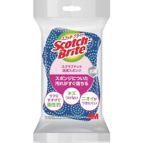 3M スコッチ・ブライト スクラブドット清潔スポン