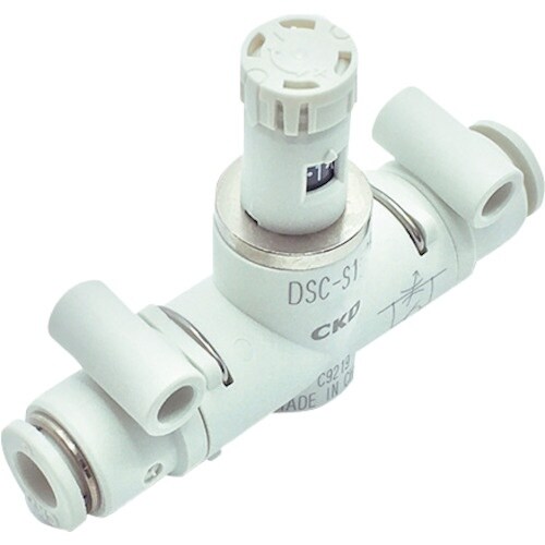 CKD ダイヤル付スピードコントローラ インライン