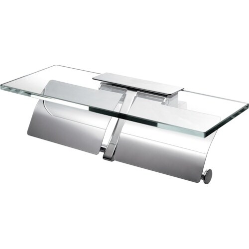 SANEI ダブルペーパーホルダー棚付