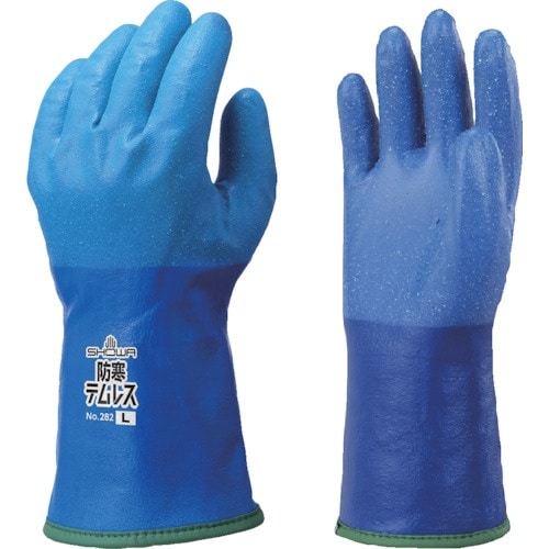 SHOWA 防寒手袋 No282防寒テムレス ブル