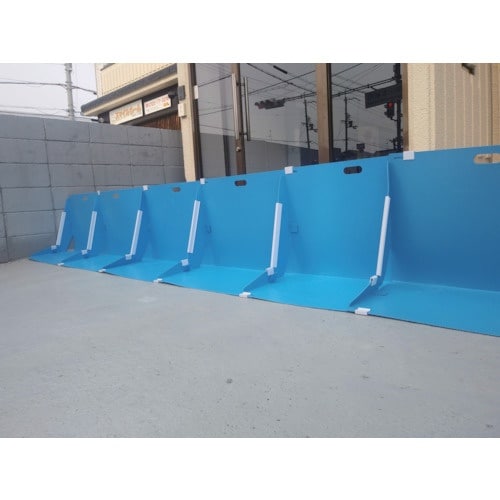 ワニ印 水害防止パネル 備えあれ板 3枚 止水板