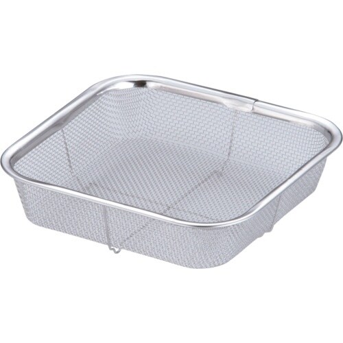 TKG 18−8ミニ角ざる 18cm