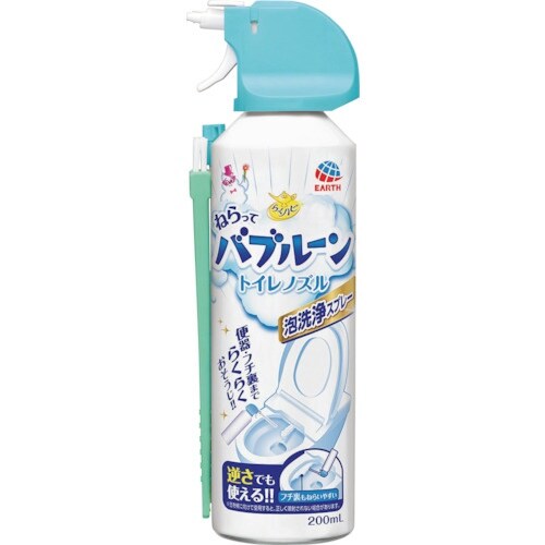 アース らくハピ ねらってバブルーン トイレノズル