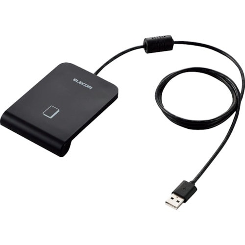 ELECOM ICカードリーダライタ 非接触式 ケ