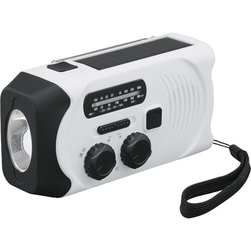 IRIS 517106 手回し充電ラジオライト J